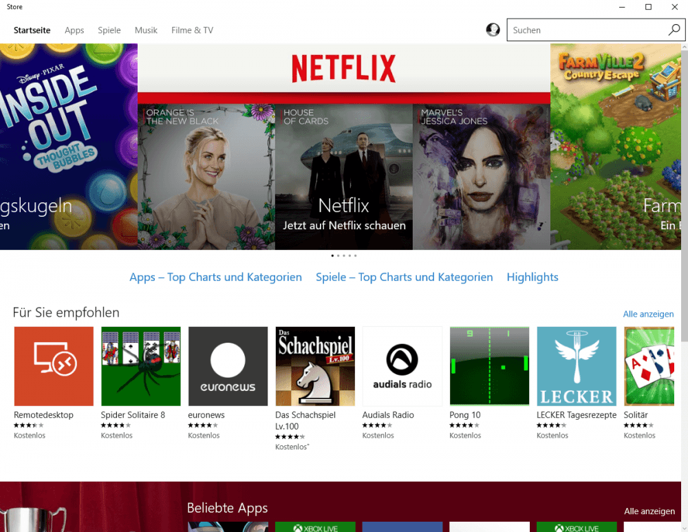 Windows 10 Store