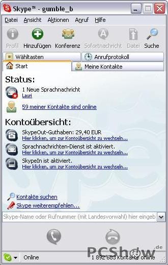 Skype 1.4.0.84