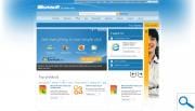 Vorschau: Microsoft Webseite im Metro UI Look