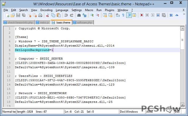 Der Windows 8 Sperrbildschirm kann auch über die Systemdateien geändert werden
