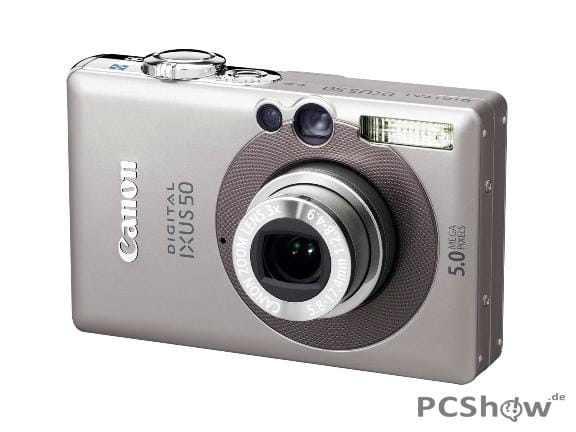 Canon Digital IXUS 50 Frontansicht