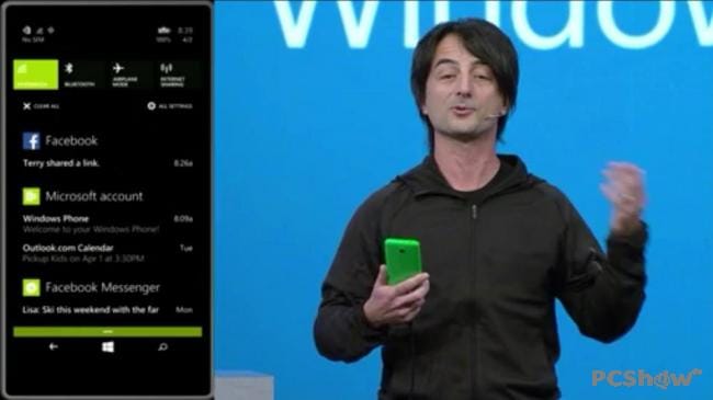 Das neue Action Center von Windows Phone 8.1