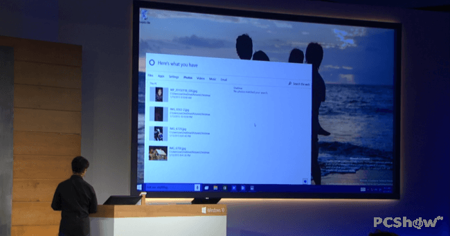 Vorstellung der Windows 10 Cortana Suche