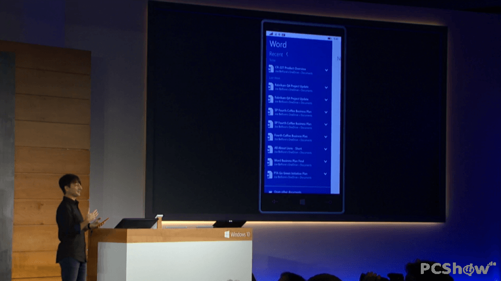 Word-App in Windows 10