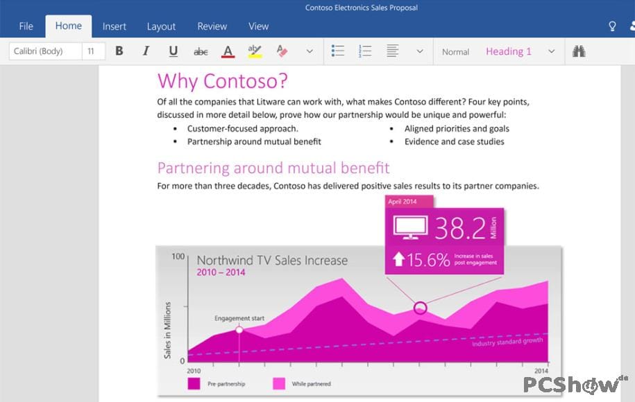 Office 2016 für alle Systeme geeignet