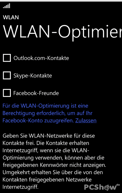 WLAN-Optimierung in Windows 10