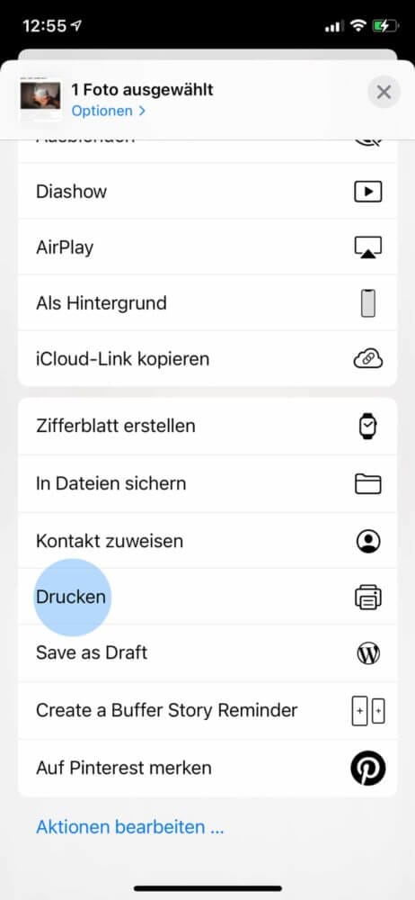 Drucken auswählen