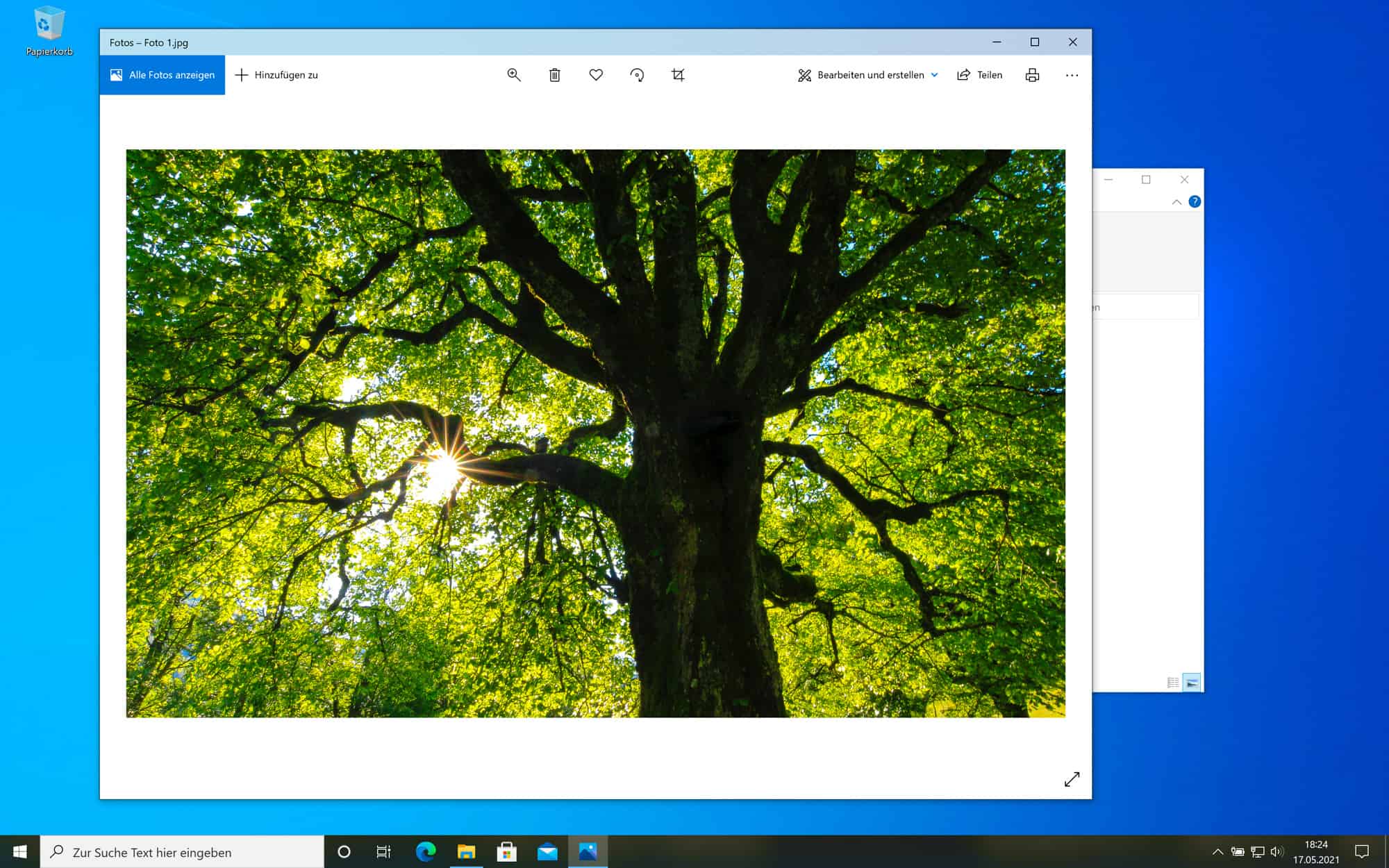 Statt Diashow in Windows einfach Pfeil-Tasten nutzen