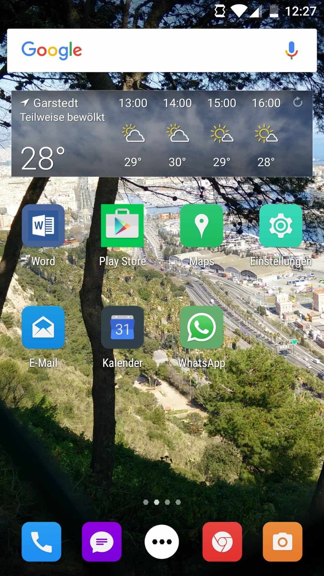 Funktion der Tasten vom Android-Smartphone
