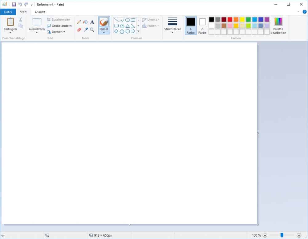 Paint in Windows 10