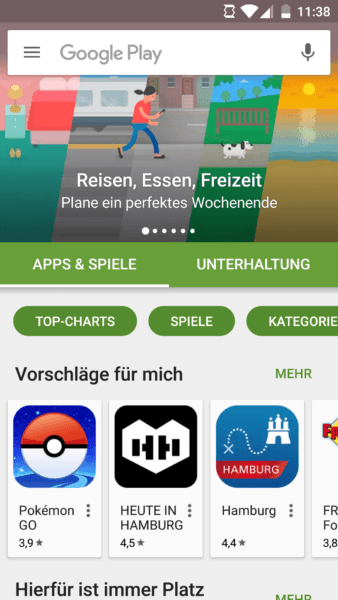 Google Play in Android 6