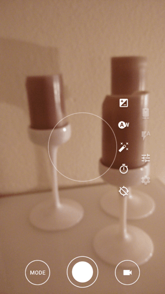 Weitere Optionen der Foto App in Android 6