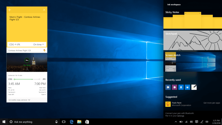 Windows 10 Anniversary Update mit Windows Ink