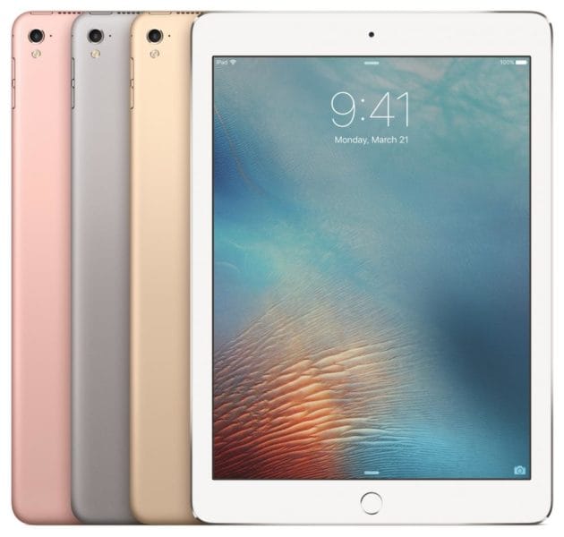 iPad Pro Mini in verschiedenen Farben
