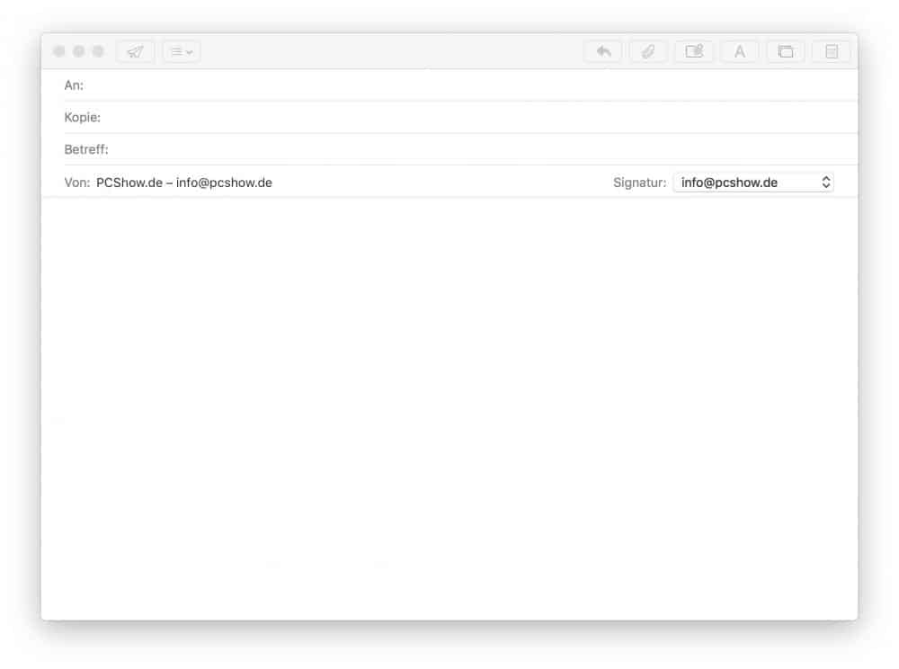 E-Mail schreiben mit Apple Mail App