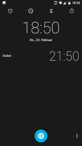 Android Uhr