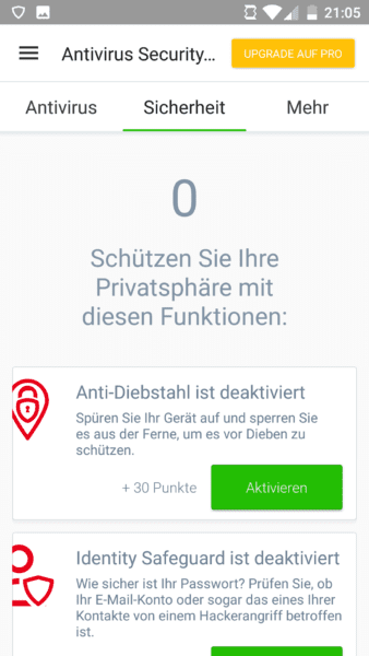 Beste Antivirus App für Android kostenlos Sicherheit
