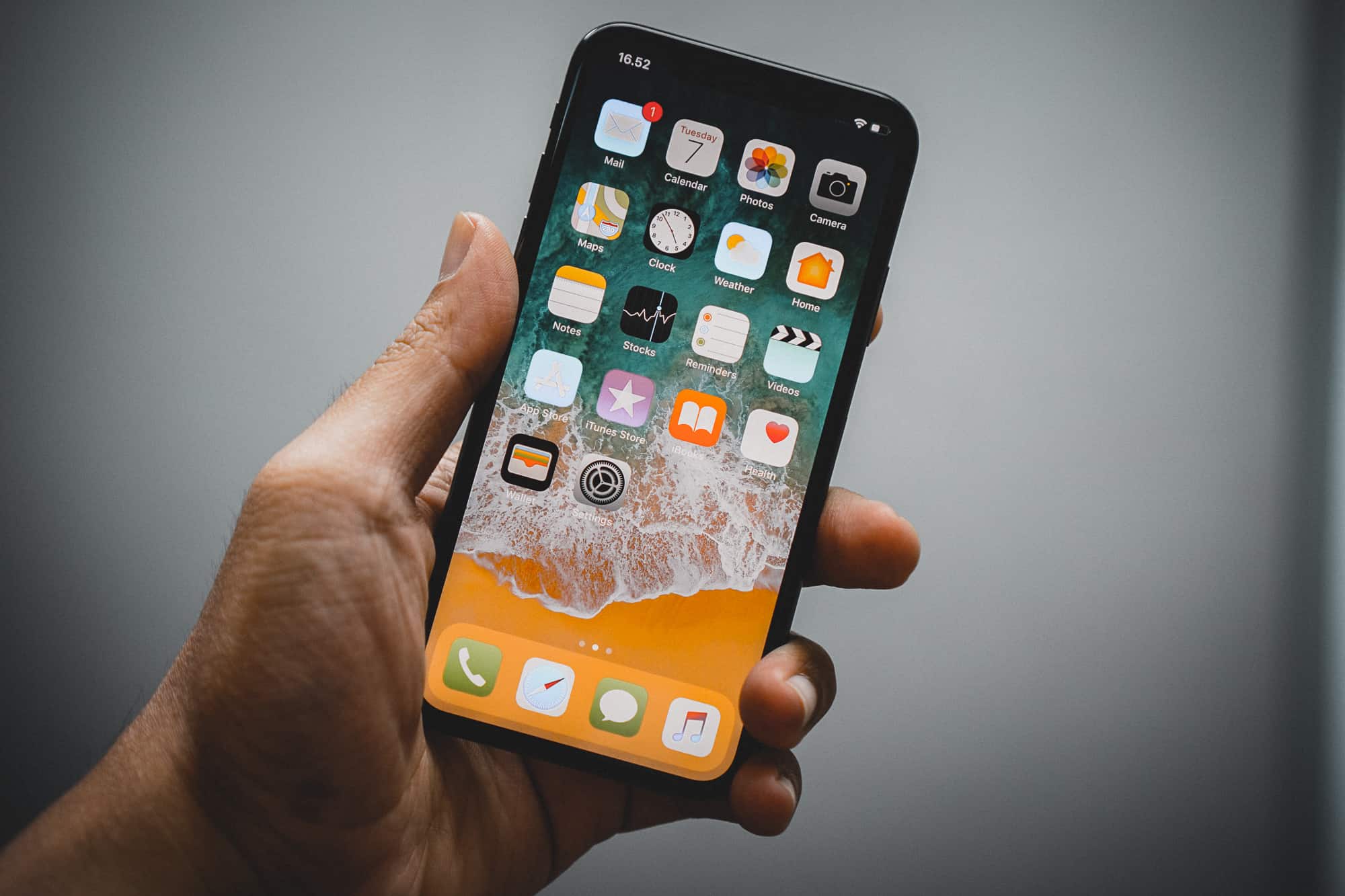 iPhone Gesten