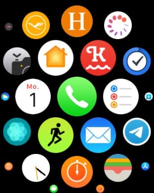 App Übersicht öffnen