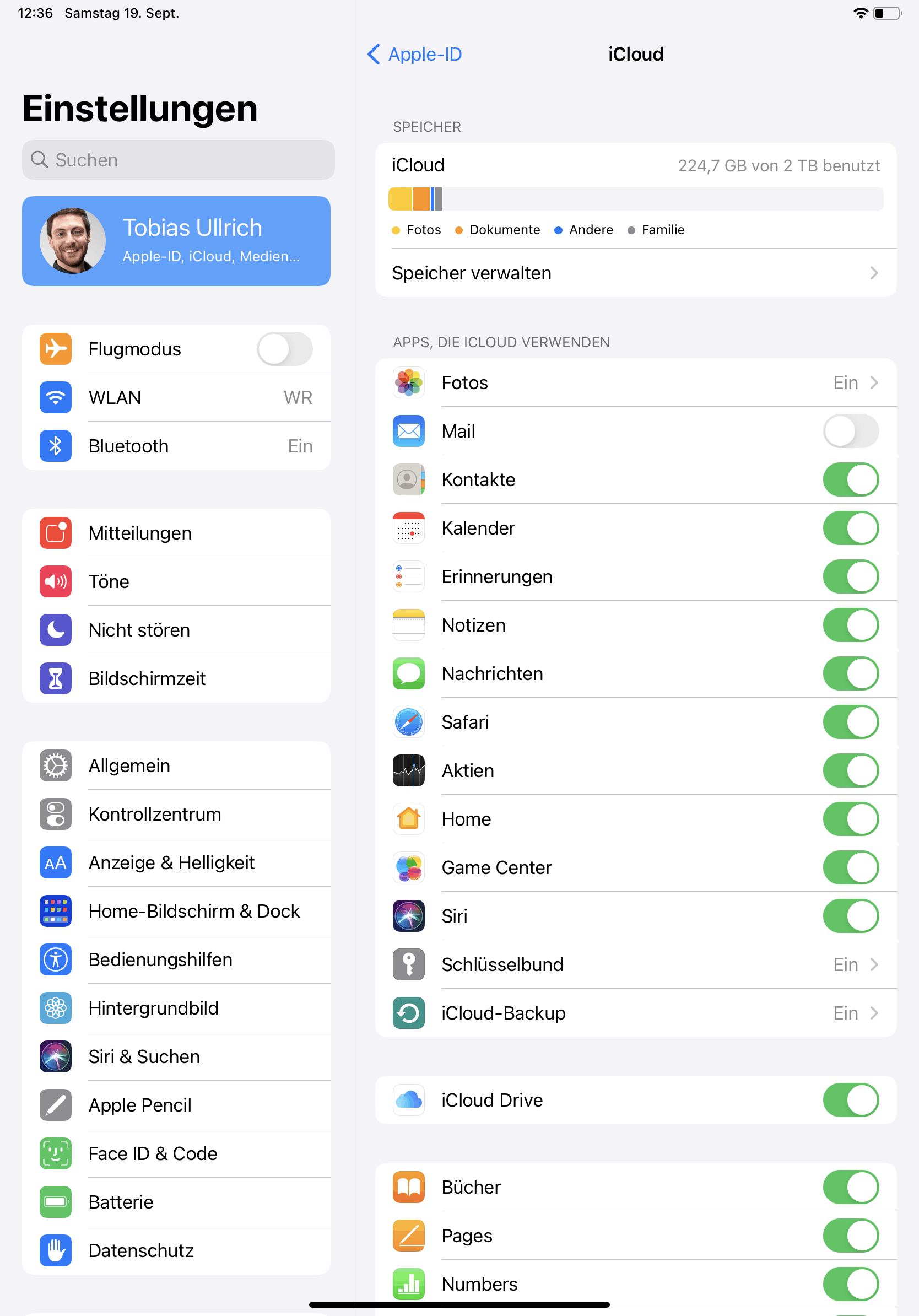 iPad Backup erstellen