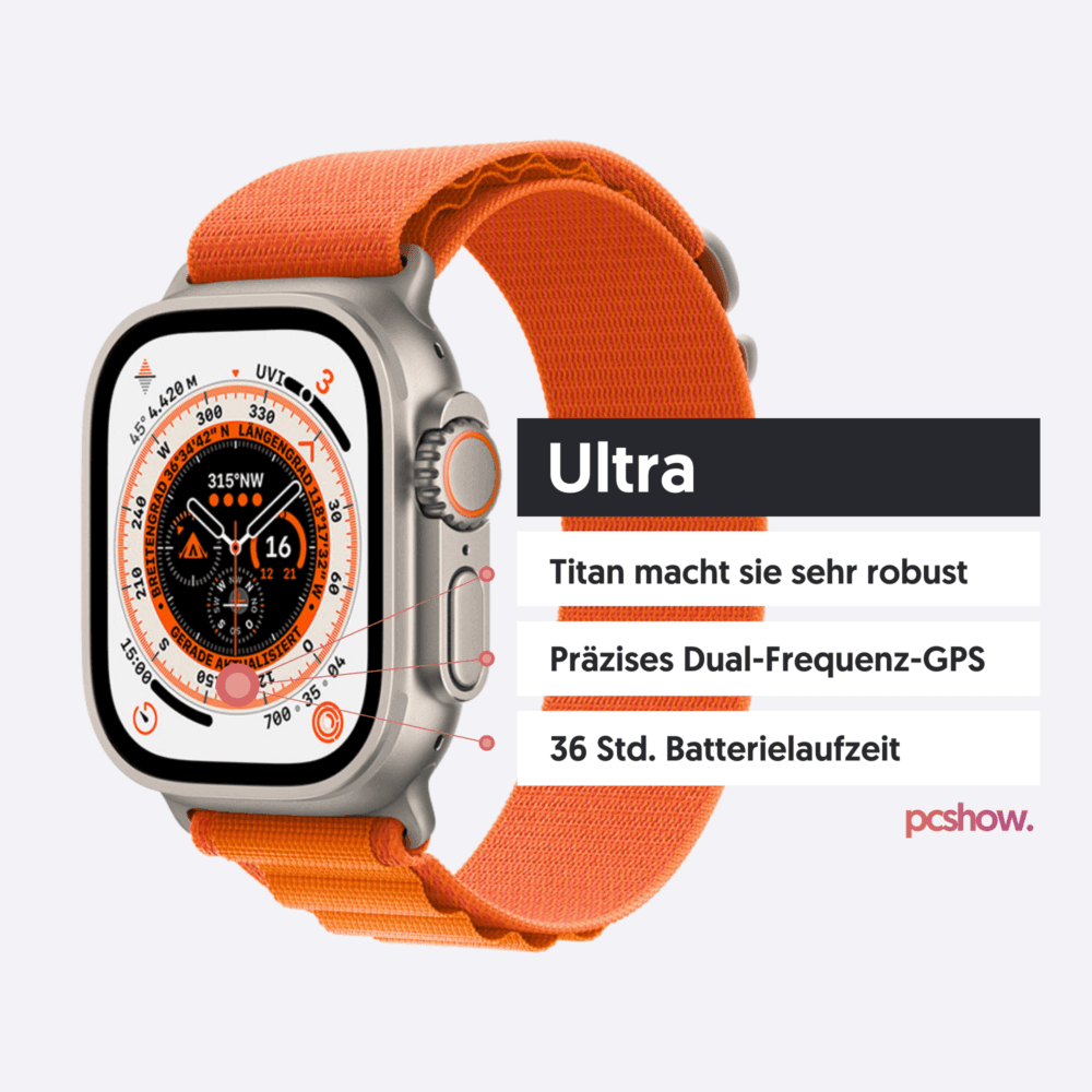 Apple Watch Ultra Vorteile