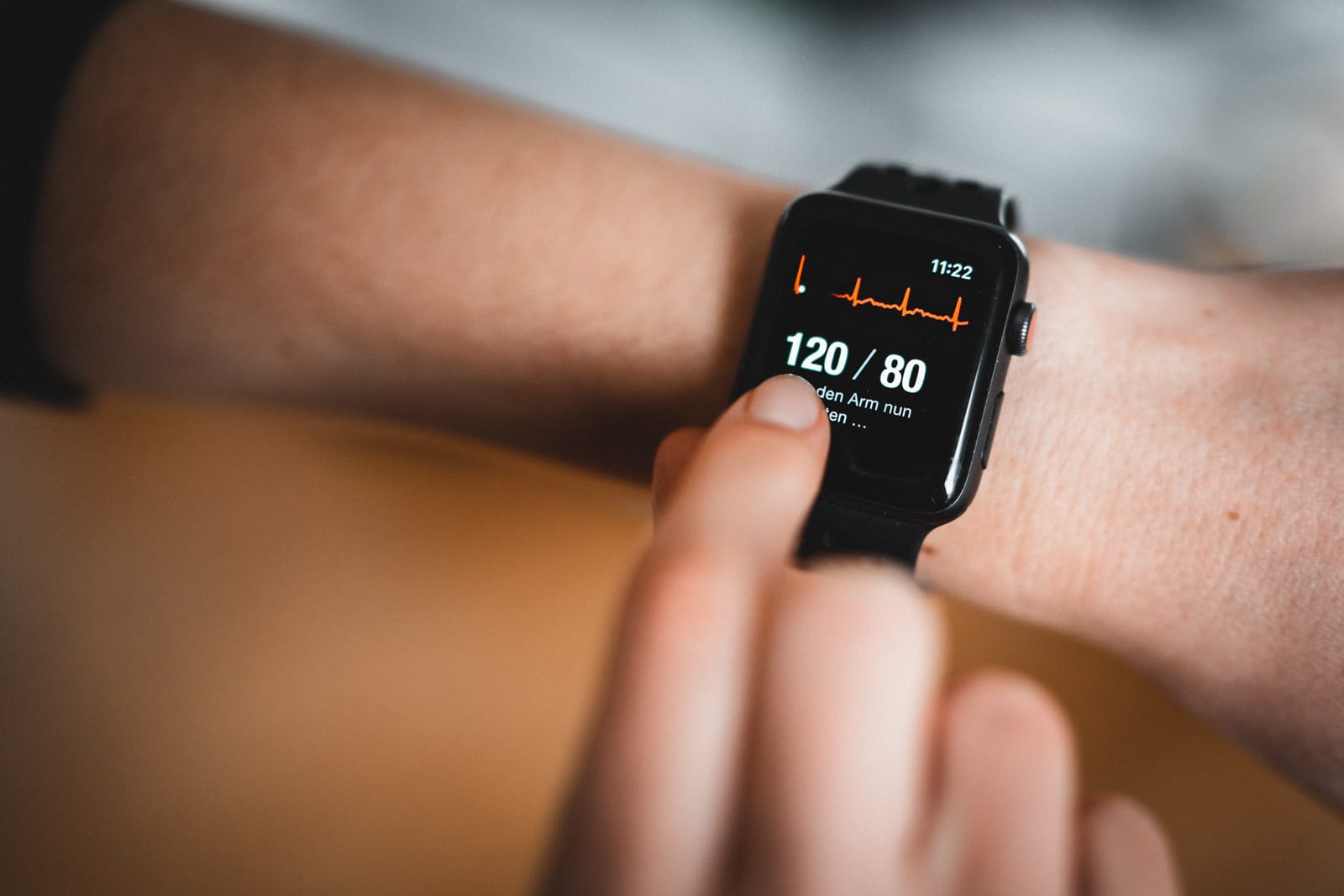 Apple Watch Blutdruck messen