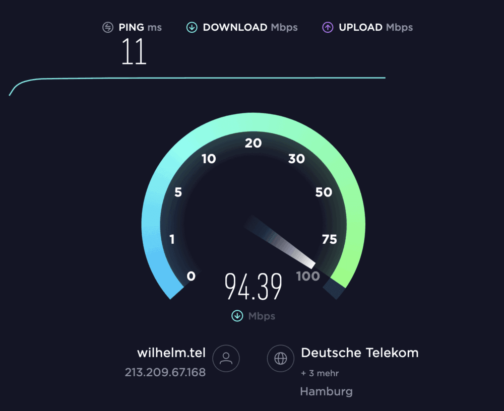 Windows 10 Internet langsam - Prüfe die Geschwindigkeit