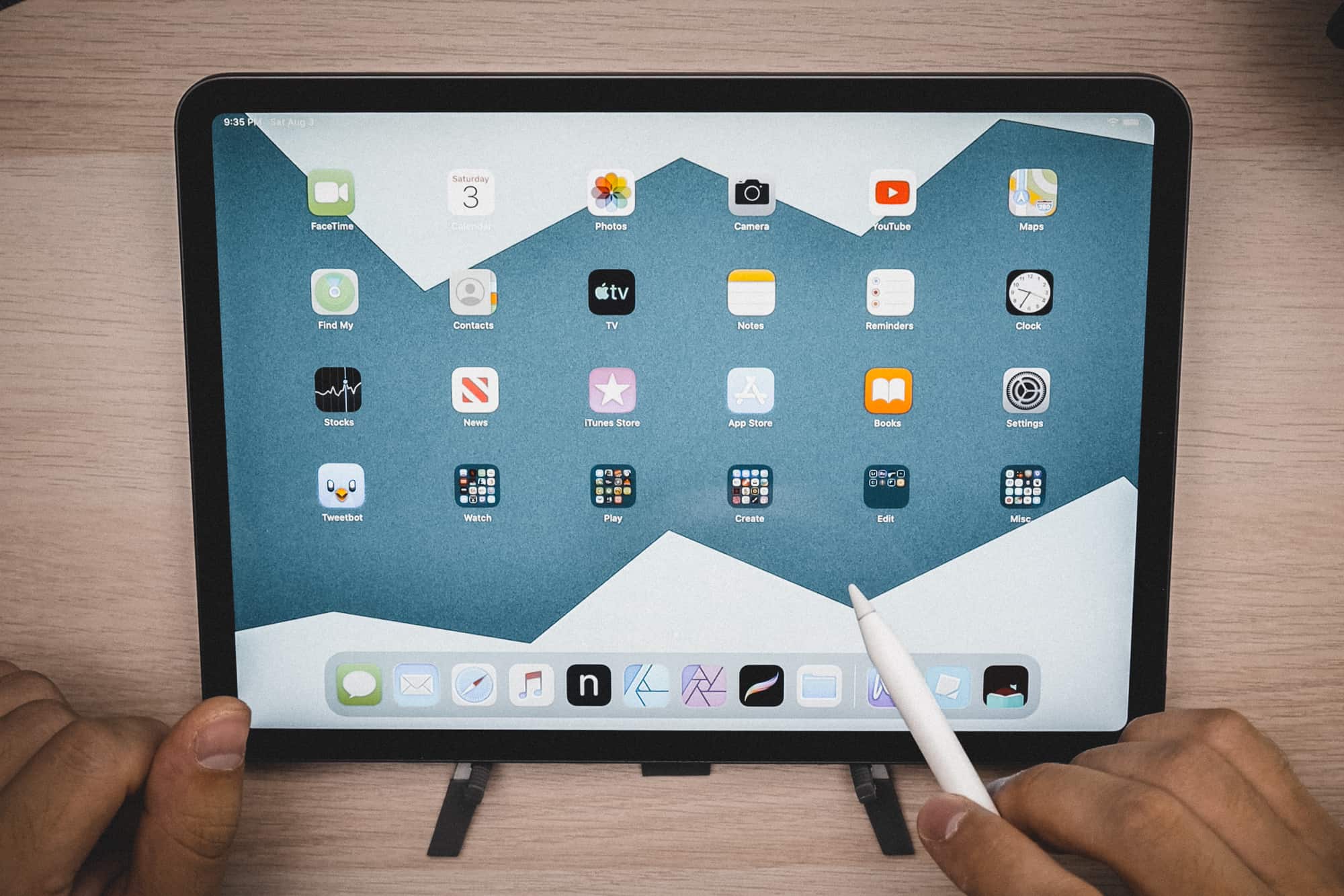 iPad Bildschirm drehen