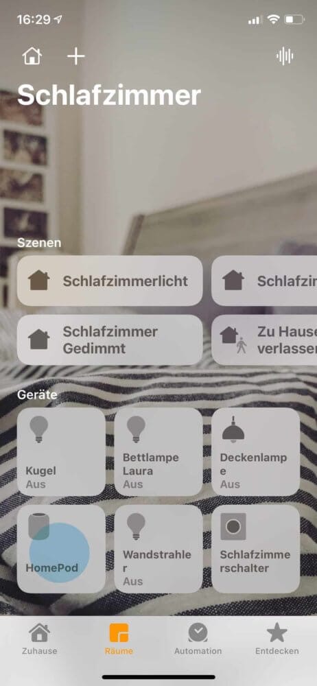 Gerät auswählen