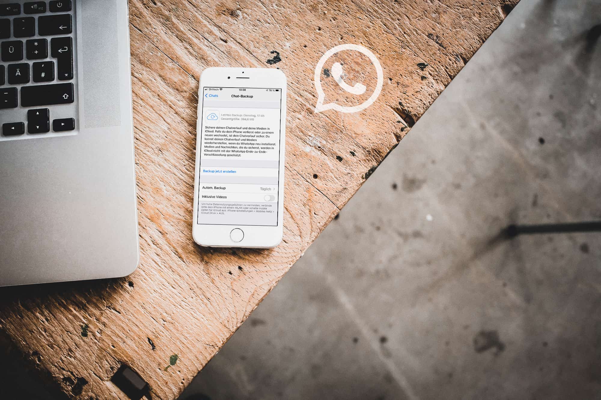 WhatsApp Backup erstellen oder wiederherstellen