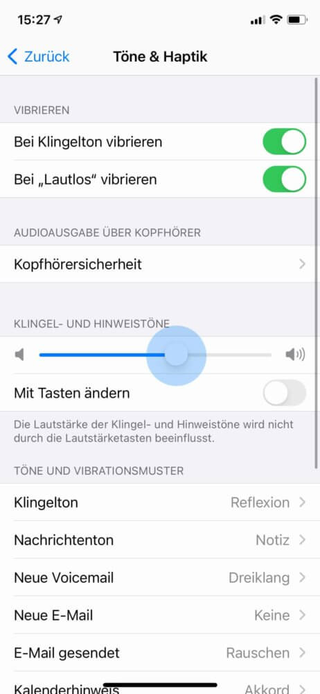 iPhone Wecker zu laut, dann leiser einstellen