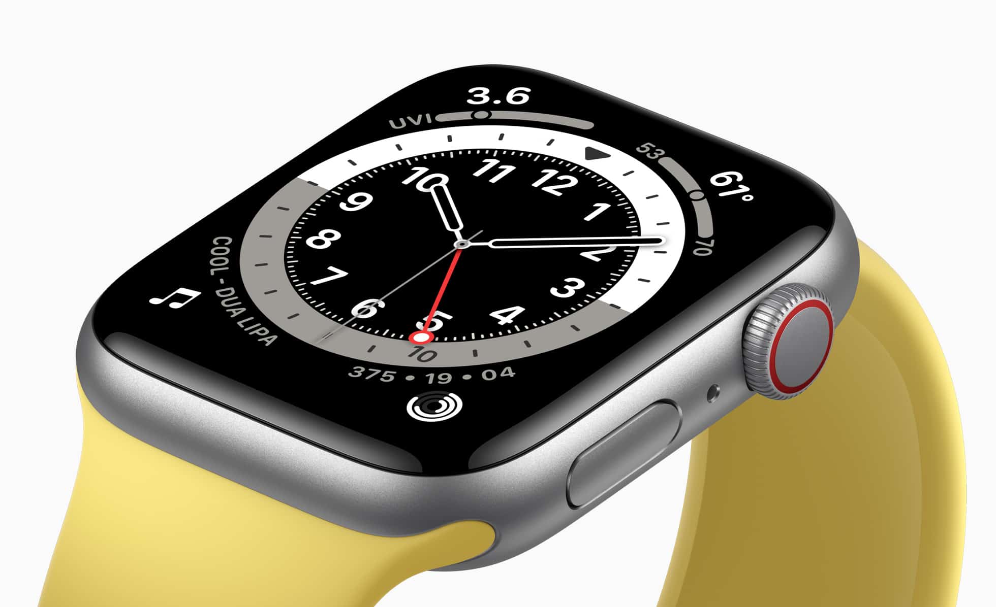 Apple Watch Größe des Displays