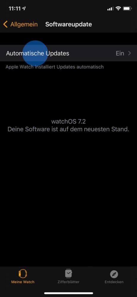 Automatische Updates aktivieren