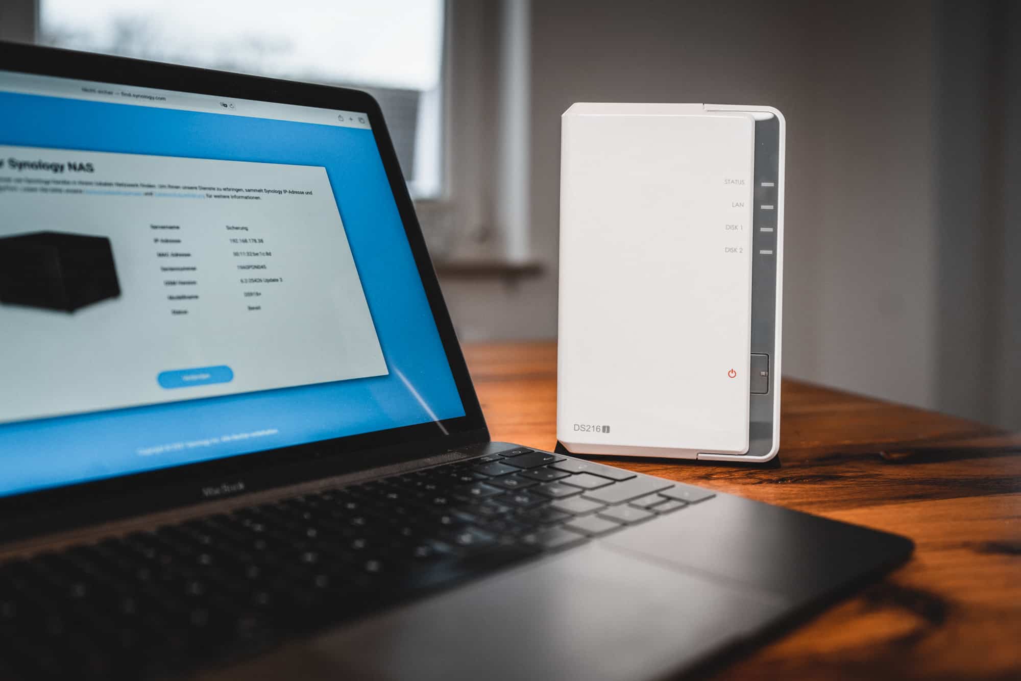 Time Machine Backup auf Synology