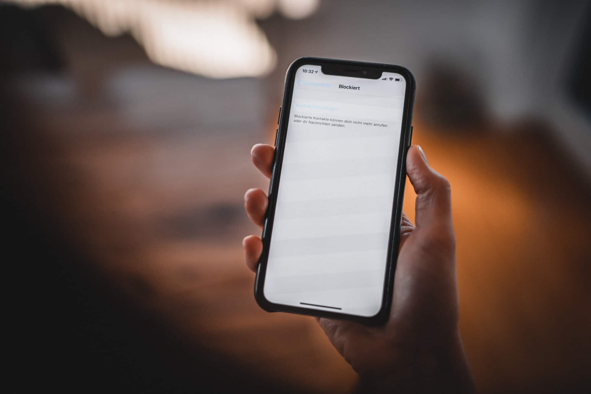WhatsApp Kontakt blockieren
