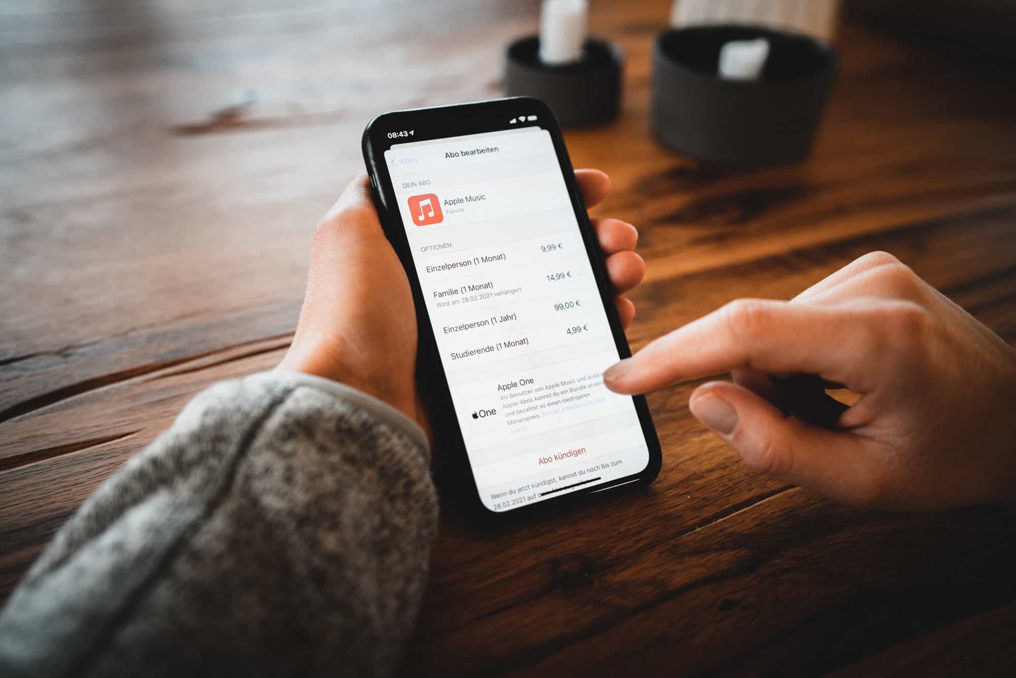 Apple Music kündigen