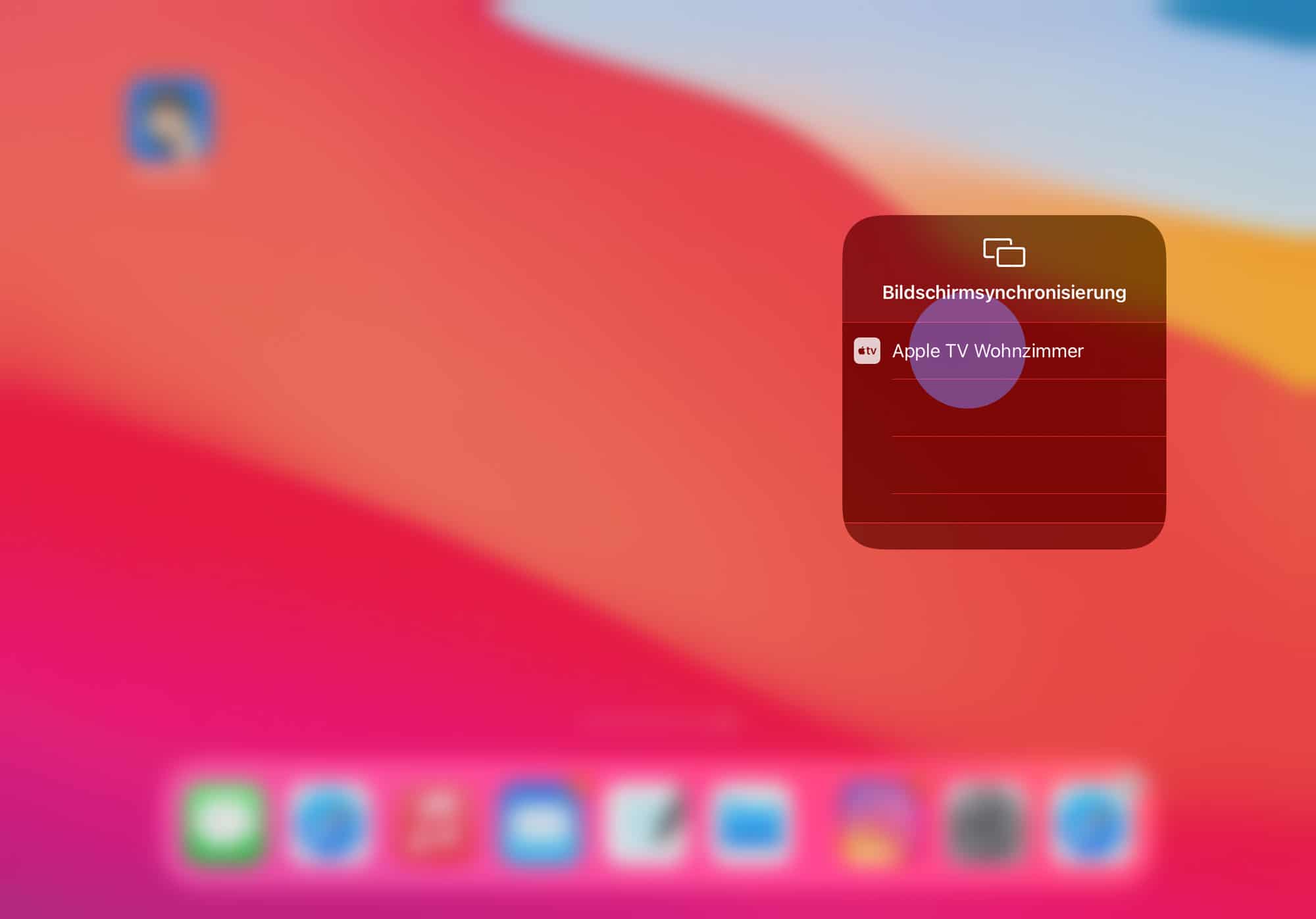 iPad mit Apple TV verbinden