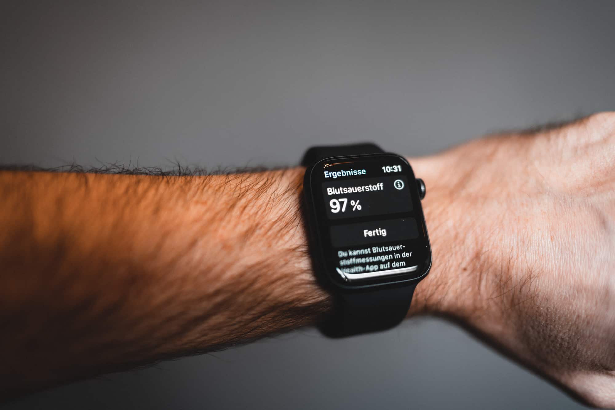 Apple Watch Blutsauerstoff messen