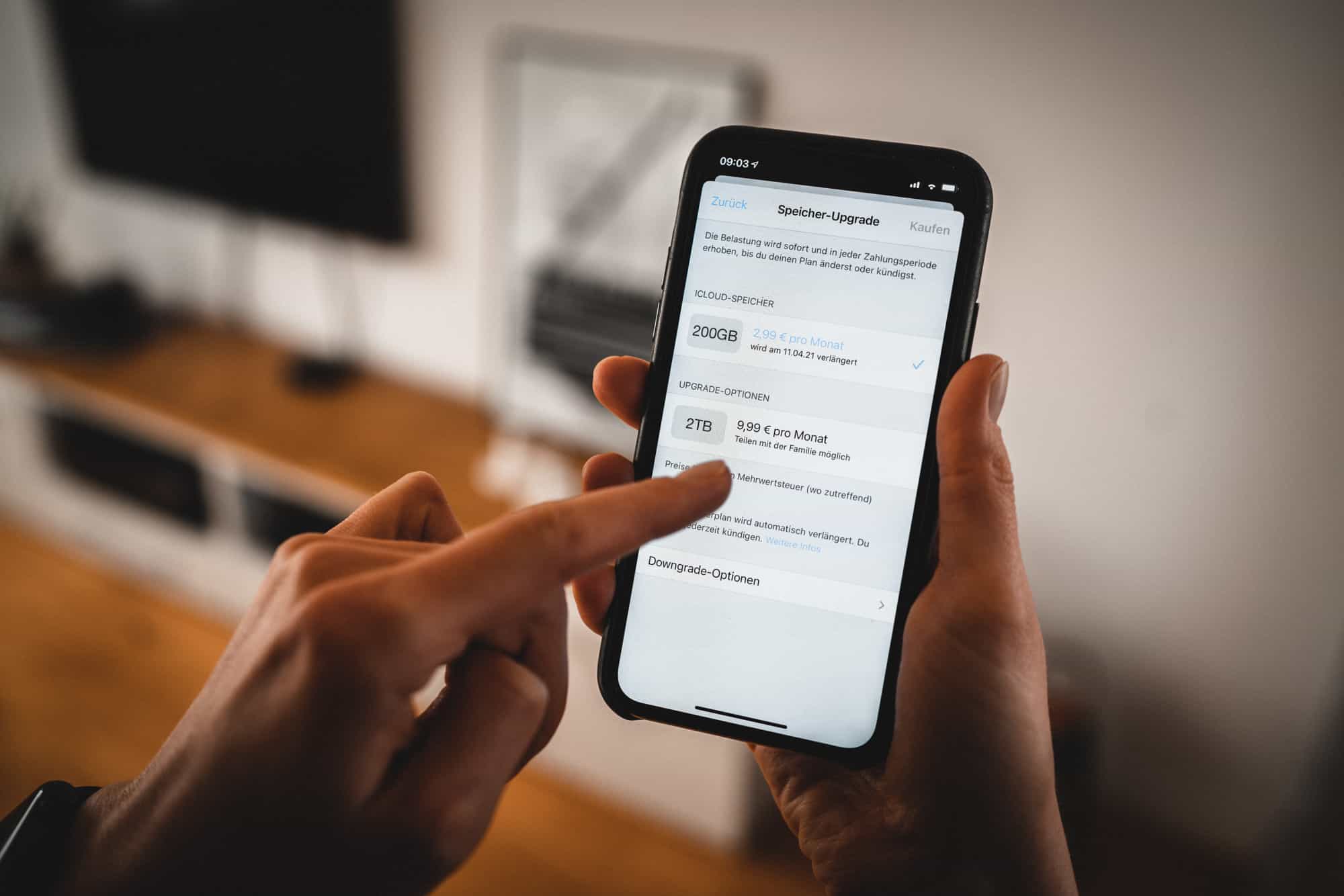 iCloud Speicher kaufen