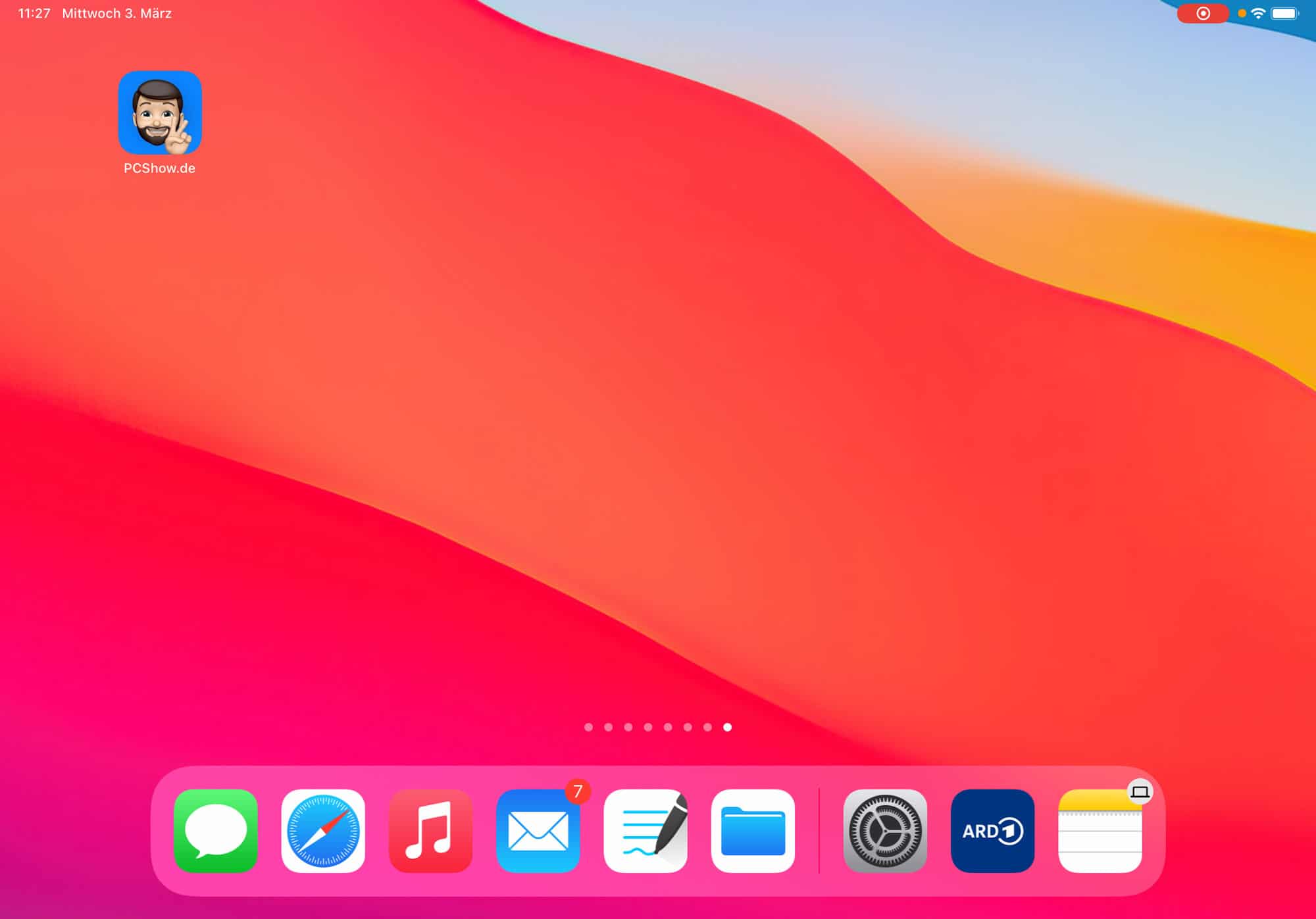 Bildschirm vom iPad aufzeichnen