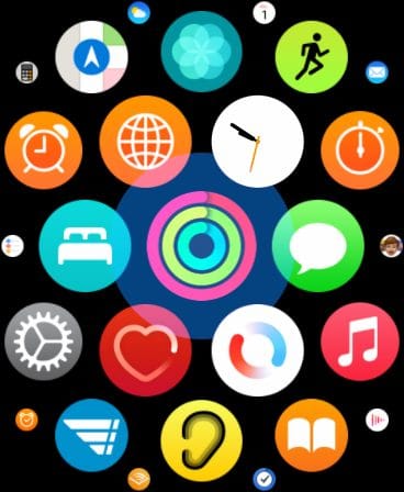 Aktivitäten-App öffnen
