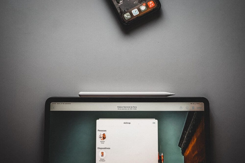 Apple Pencil an iPad anstecken