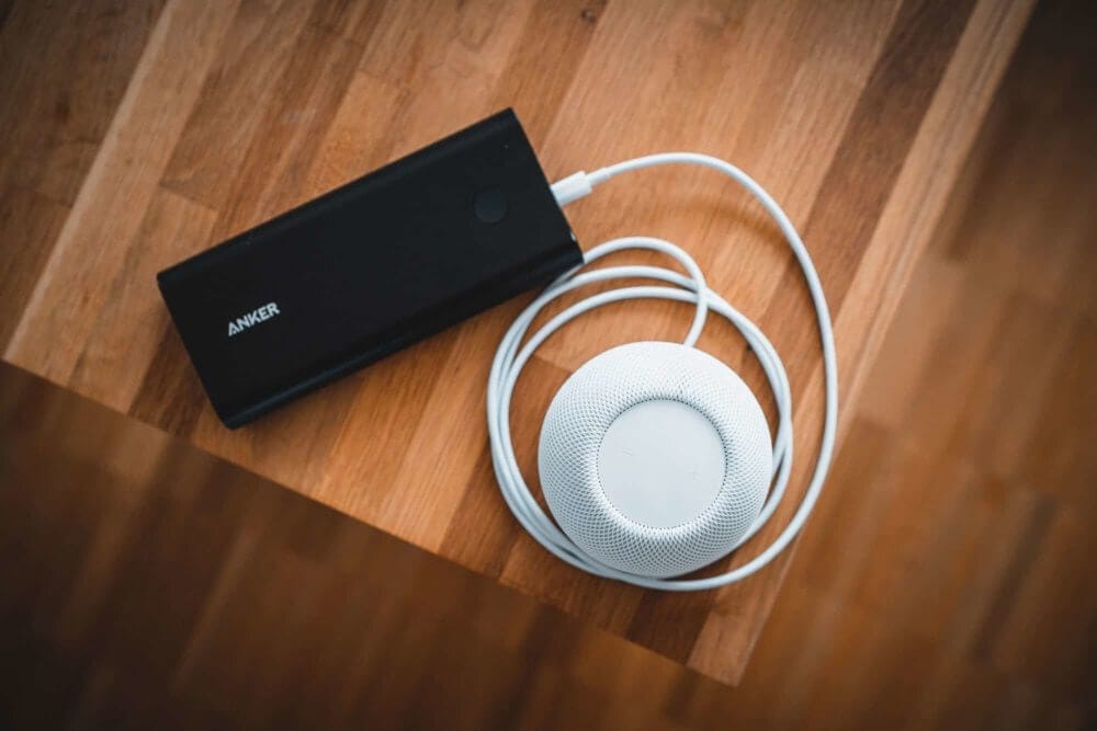 HomePod Mini mit Powerbank nutzen