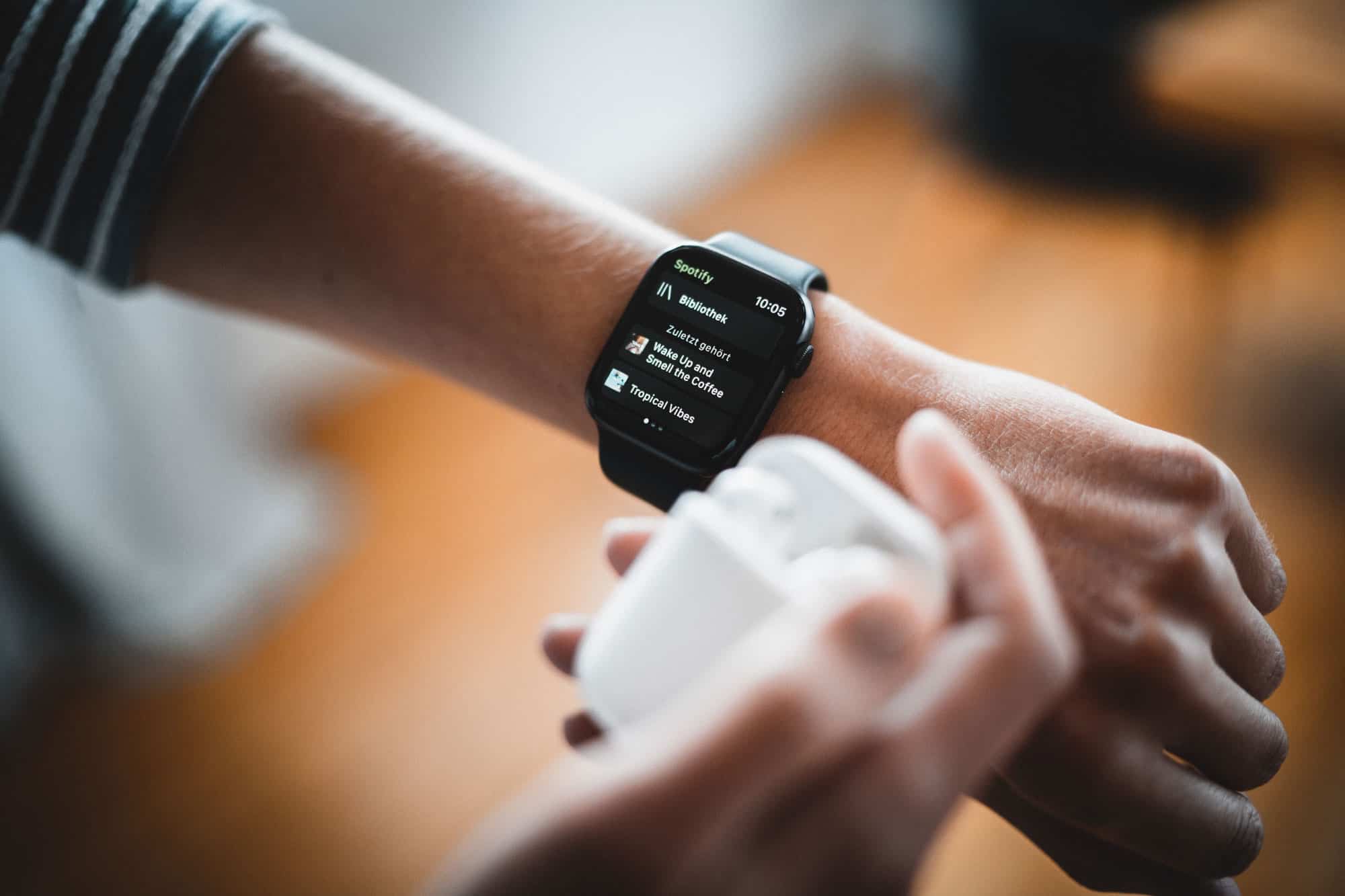 Spotify auf Apple Watch