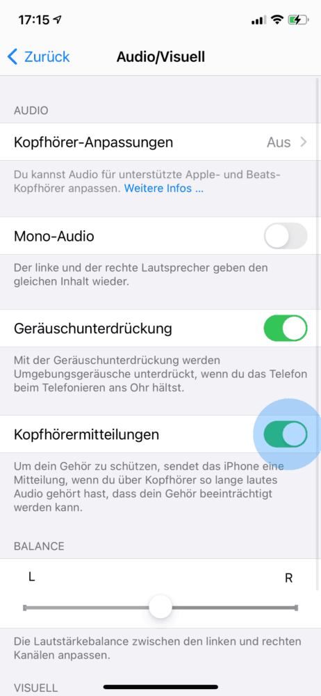 Apple Bluetooth Kopfhörer Lautstärke ändern