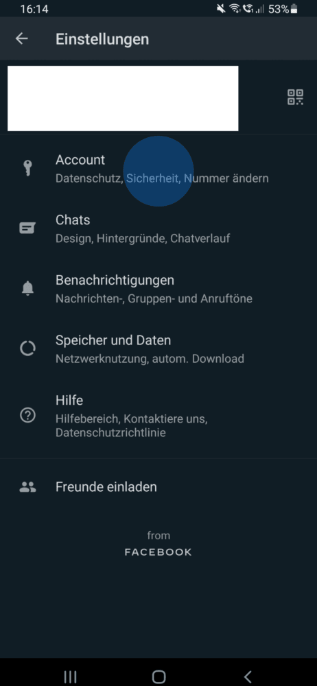So änderst du deine Nummer in Whatsapp