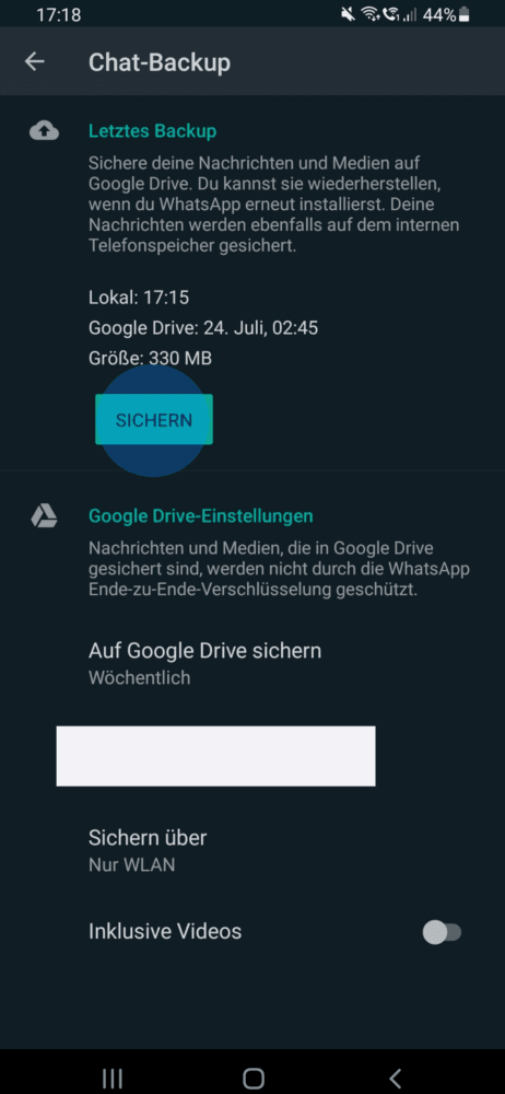 So sicherst du deine Daten auf Whatsapp und übernimmst sie auf deine neue Nummer