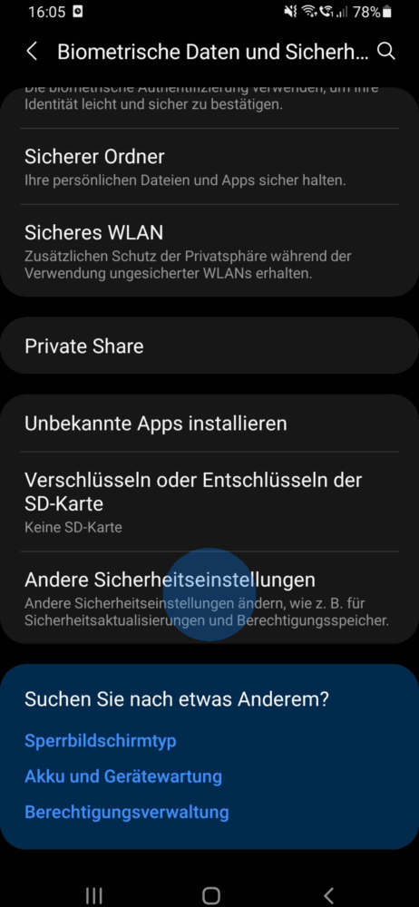 So aktivierst du den Android Geräte Manager