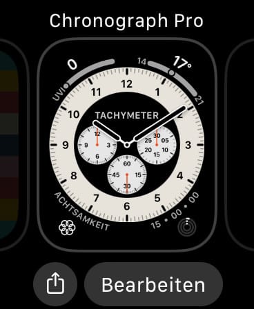 Auf deiner Apple Watch Zifferblätter erstellen oder ändern