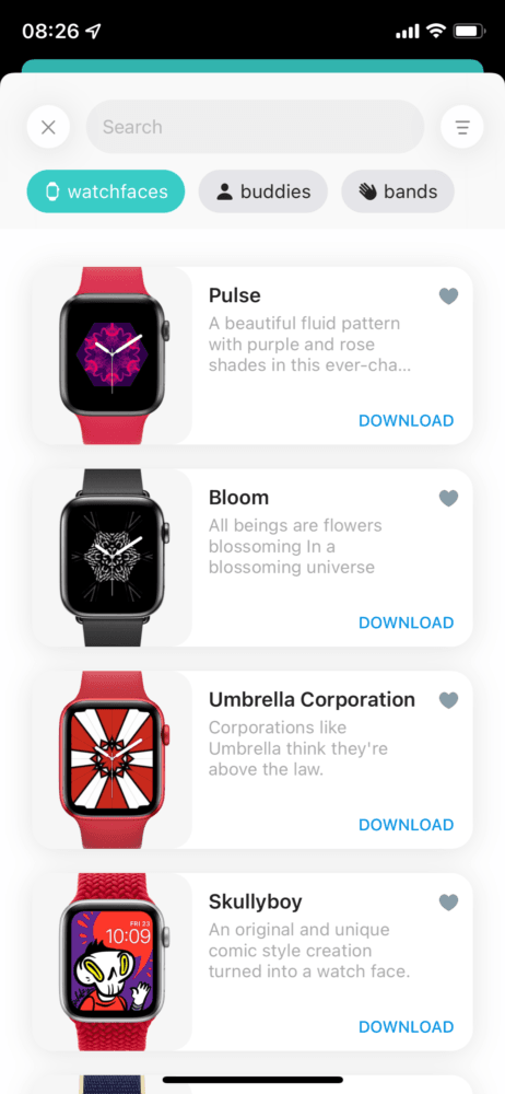 Smartwatch Uhren downloaden
